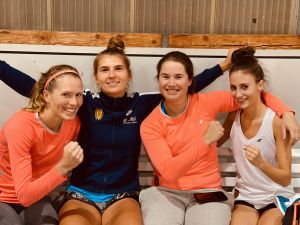 Perfekter Saisonstart für die ersten NBV-Damen in der Niederrheinliga mit 4:2 Sieg über den TC Bredeney 1