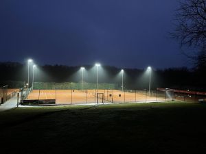 Netzballverein eröffnet drei Allwetterplätze 1